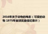 2016年關(guān)于動(dòng)物的電影（可愛的動(dòng)物 1975年金球獎(jiǎng)最佳紀(jì)錄片）