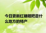今日更新紅糖糍粑是什么地方的特產(chǎn)