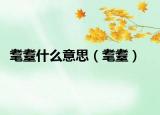 耄耋什么意思（耄耋）