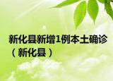 新化縣新增1例本土確診（新化縣）