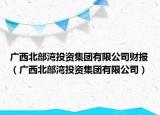 廣西北部灣投資集團(tuán)有限公司財報（廣西北部灣投資集團(tuán)有限公司）