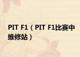 PIT F1（PIT F1比賽中維修站）