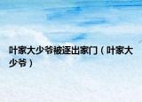 葉家大少爺被逐出家門（葉家大少爺）