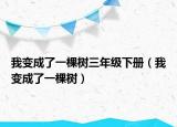我變成了一棵樹(shù)三年級(jí)下冊(cè)（我變成了一棵樹(shù)）
