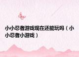 小小忍者游戲現(xiàn)在還能玩嗎（小小忍者小游戲）