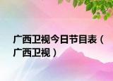 廣西衛(wèi)視今日節(jié)目表（廣西衛(wèi)視）