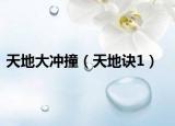 天地大沖撞（天地訣1）