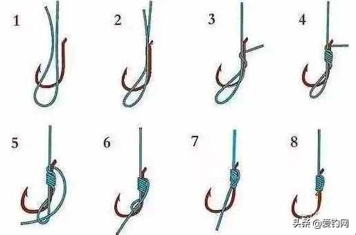 魚(yú)鉤綁不好？圖解六種常見(jiàn)魚(yú)鉤詳細(xì)綁法！