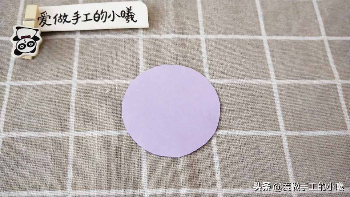 折紙教程：5步完成的可愛小花，簡單漂亮又清新