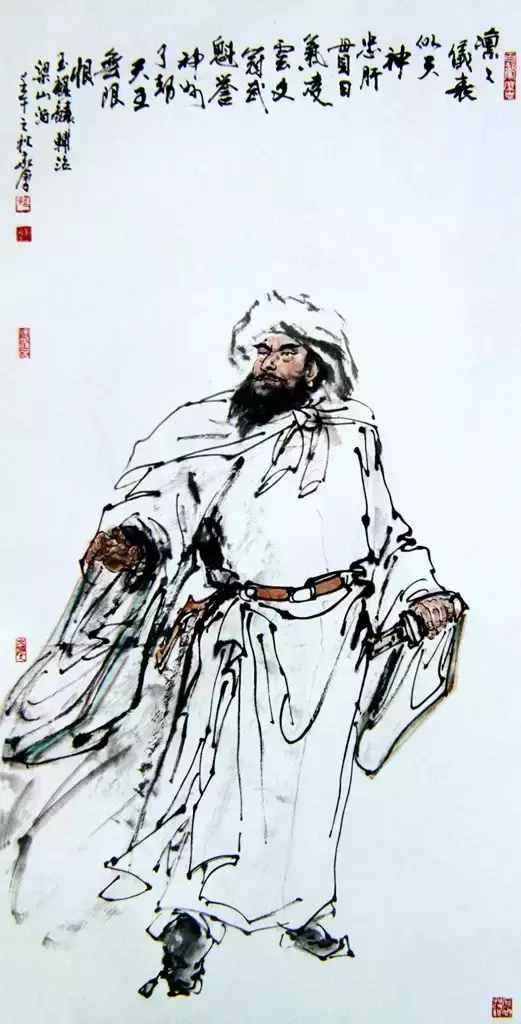 水滸英雄人物108將全圖！大氣磅礴！