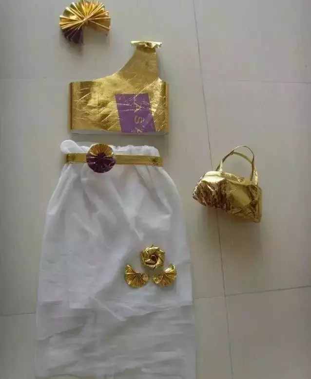 環(huán)保要從娃娃抓起！教你用塑料袋為孩子做衣服，保證讓旁人嫉妒！