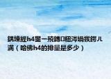 鍝堜經(jīng)h4鐢ㄧ殑鏄粈涔堝彂鍔ㄦ満（哈佛h4的排量是多少）