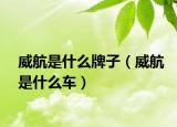 威航是什么牌子（威航是什么車）
