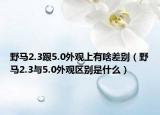 野馬2.3跟5.0外觀上有啥差別（野馬2.3與5.0外觀區(qū)別是什么）