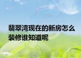 翡翠灣現(xiàn)在的新房怎么裝修誰知道呢