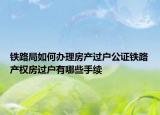 鐵路局如何辦理房產(chǎn)過(guò)戶公證鐵路產(chǎn)權(quán)房過(guò)戶有哪些手續(xù)