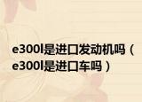e300l是進口發(fā)動機嗎（e300l是進口車嗎）