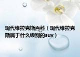 現(xiàn)代維拉克斯百科（現(xiàn)代維拉克斯屬于什么級別的suv）