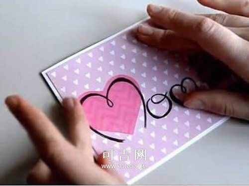兒童手工制作母親節(jié)賀卡簡(jiǎn)單 - www.kejidiy.com