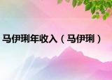 馬伊琍年收入（馬伊琍）