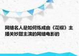 網(wǎng)絡(luò)名人是如何煉成由《花椒》主播關(guān)妙甜主演的網(wǎng)絡(luò)電影的