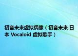初音未來虛擬偶像（初音未來 日本 Vocaloid 虛擬歌手）
