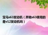 寶馬s63發(fā)動機（奔馳s63使用的是v12發(fā)動機嗎）
