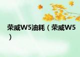 榮威W5油耗（榮威W5）