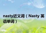 nasty近義詞（Nasty 英語單詞）