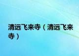 清遠(yuǎn)飛來(lái)寺（清遠(yuǎn)飛來(lái)寺）