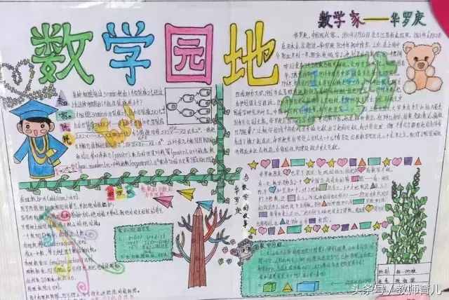 這21張趣味數(shù)學手抄報，孩子也許能用得上！老師家長收藏