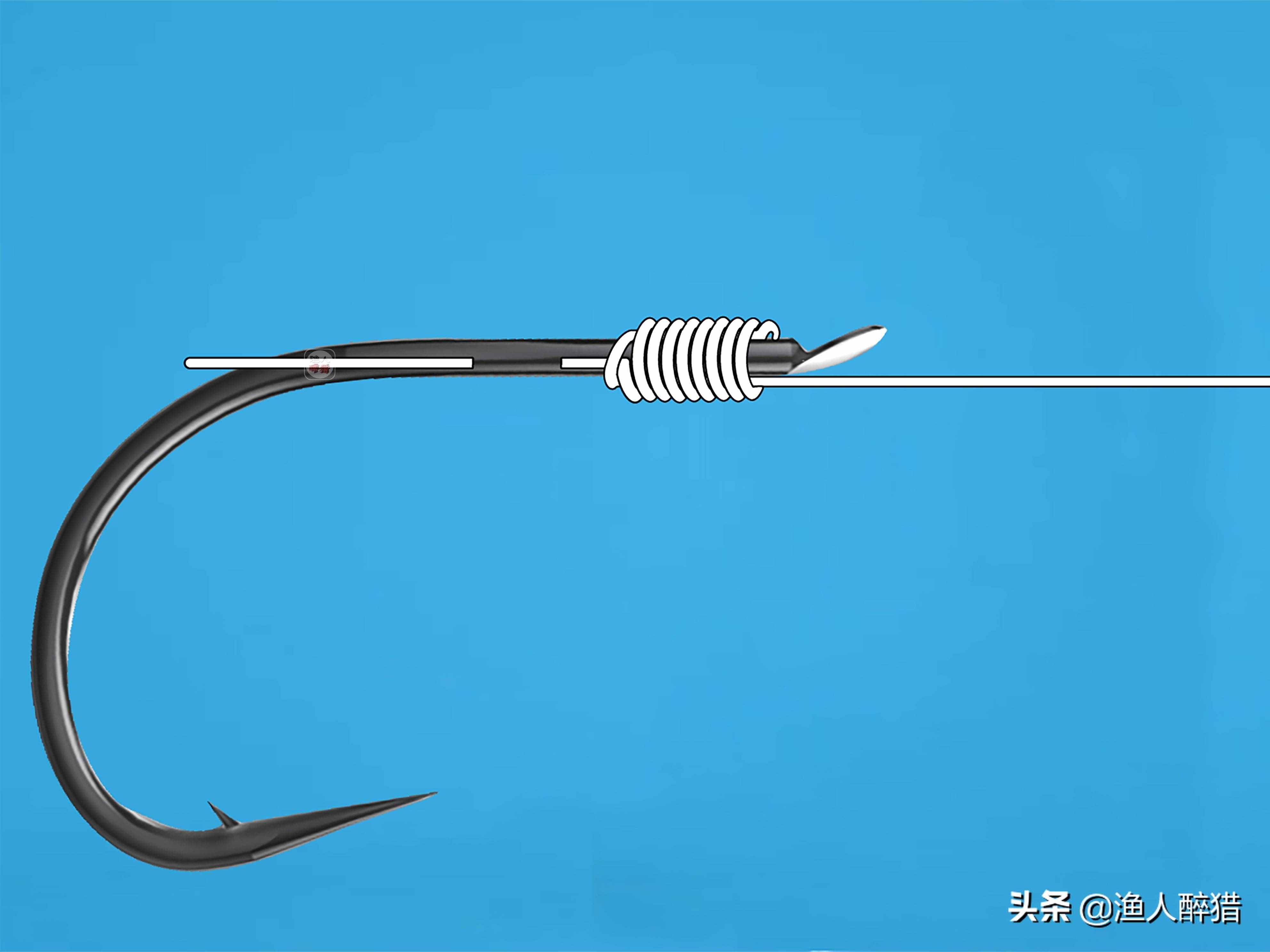 釣魚的多種綁鉤方法（1），高清圖解通俗易懂