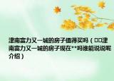 津南富力又一城的房子值得買嗎（??津南富力又一城的房子現(xiàn)在**嗎誰(shuí)能說(shuō)說(shuō)呢介紹）