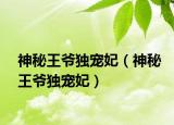 神秘王爺獨(dú)寵妃（神秘王爺獨(dú)寵妃）