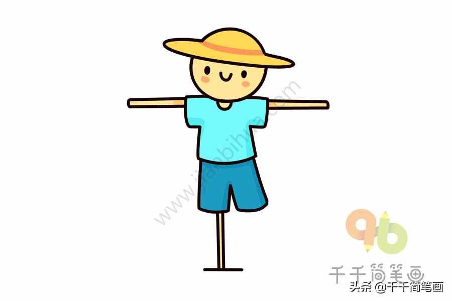 秋天主題簡筆畫，拿起畫筆一起來畫秋天