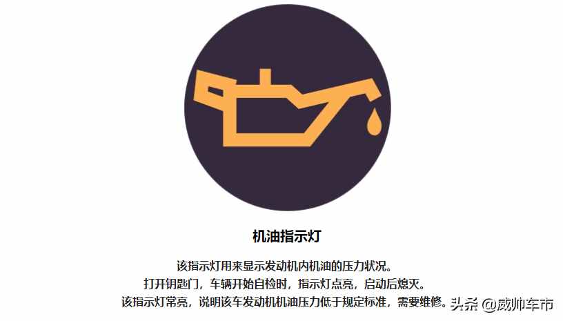 常用汽車儀表指示燈大全，看完再也不用擔(dān)心不認(rèn)識(shí)了