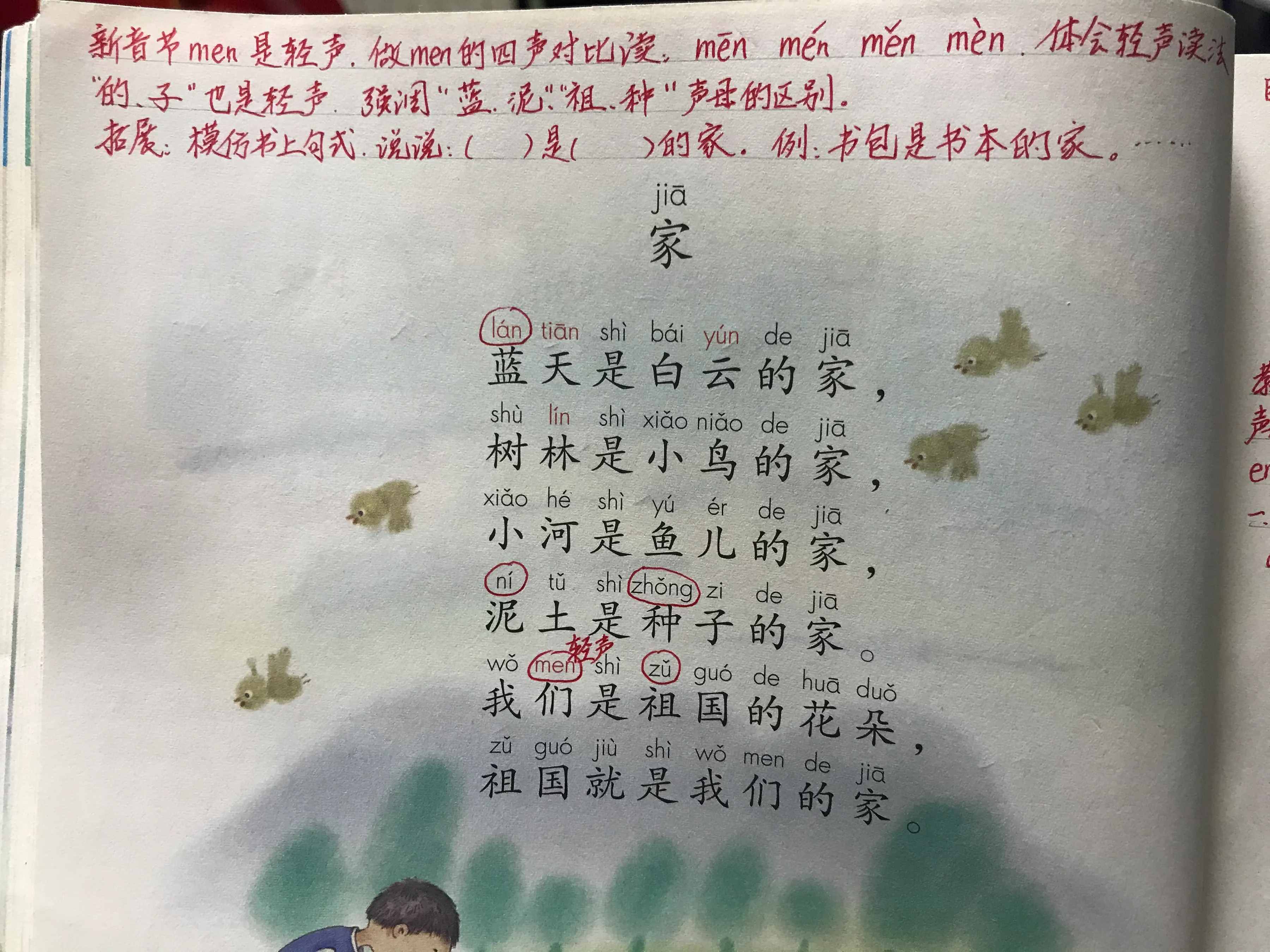 前鼻音韻母：an、en、in、un、ün，手寫筆記幫你學(xué)