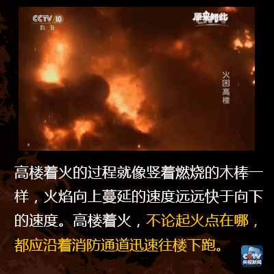 突遇大火如何正確自救？這份火災(zāi)自救指南請收好