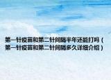 第一針疫苗和第二針間隔半年還能打嗎（第一針疫苗和第二針間隔多久詳細(xì)介紹）