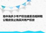地中海多少年產(chǎn)權(quán)住建委違規(guī)轉(zhuǎn)租公租房禁止購買共有產(chǎn)權(quán)房