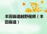 豐田霸道越野視頻（豐田霸道）