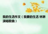 我的生活作文（我要的生活 林琳演唱歌曲）