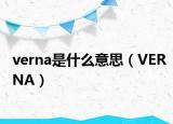 verna是什么意思（VERNA）