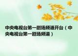 中央電視臺(tái)第一劇場(chǎng)頻道開臺(tái)（中央電視臺(tái)第一劇場(chǎng)頻道）