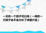 一天吃一個鴿子可以嗎（一周吃一只鴿子會不會太補了詳細介紹）