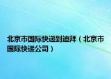 北京市國際快遞到迪拜（北京市國際快遞公司）