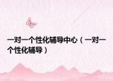 一對(duì)一個(gè)性化輔導(dǎo)中心（一對(duì)一個(gè)性化輔導(dǎo)）