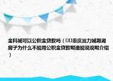 金科城可以公積金貸款嗎（??重慶富力城瀚湖房子為什么不能用公積金貸款呢誰能說說呢介紹）