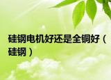 硅鋼電機(jī)好還是全銅好（硅鋼）
