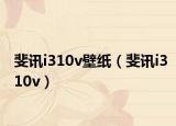 斐訊i310v壁紙（斐訊i310v）